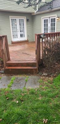 After Deck Stain
